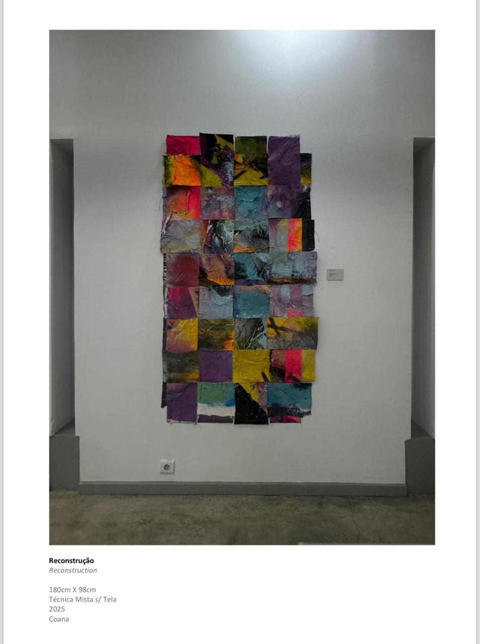 Reconstrução — Mixed media on canvas by Coana, 2025